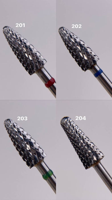 Dark Carbide Blue Bit N204