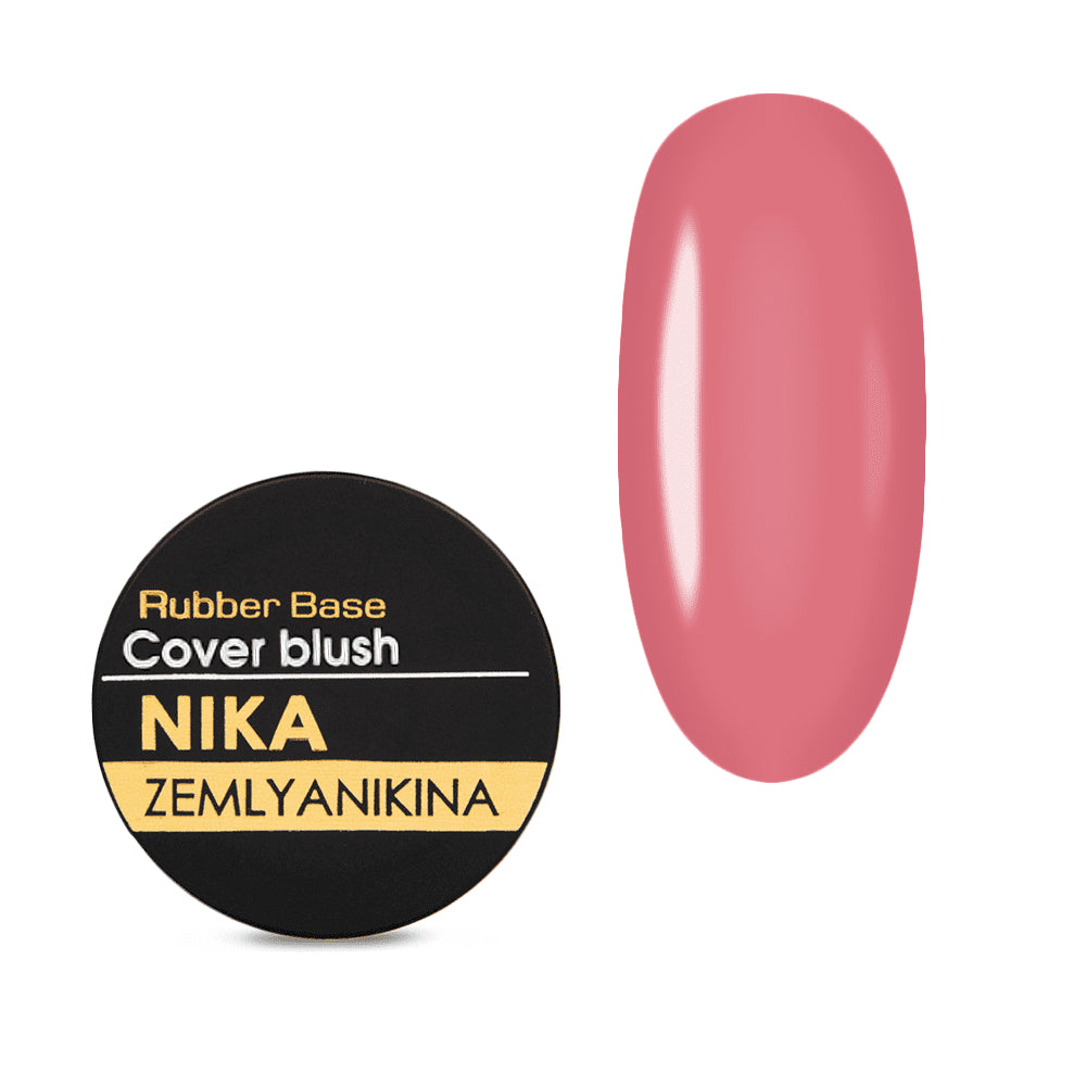 Nika Zemlyanikina Rubber Base Cover Blush 30ml