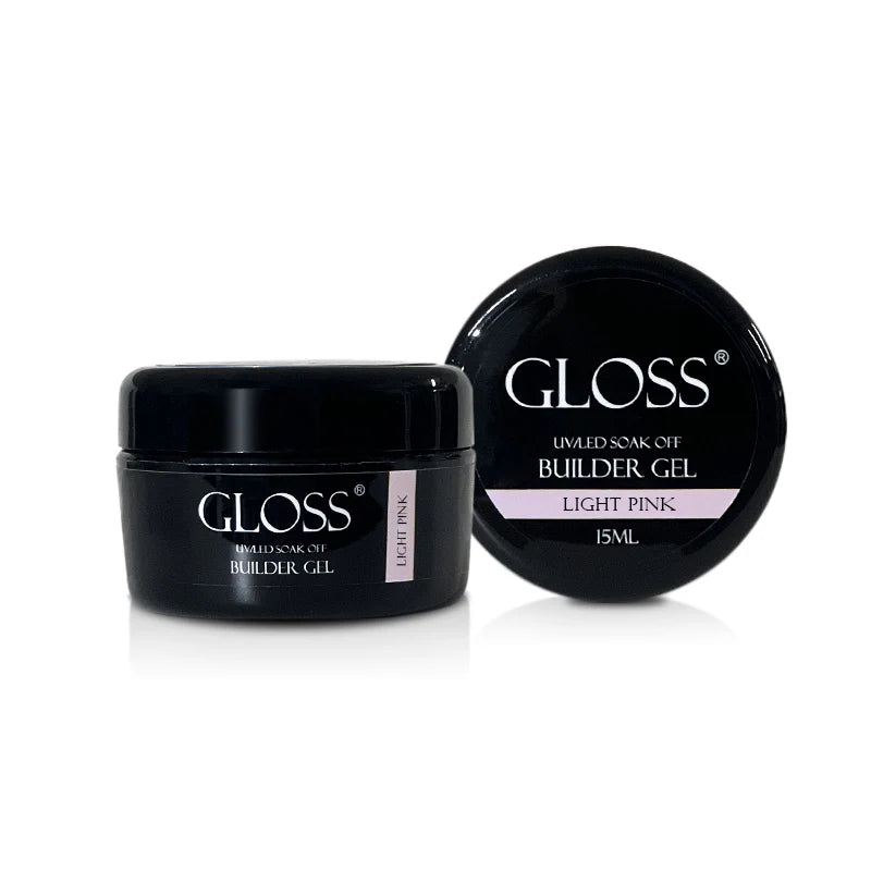Gloss Builder Gel Light Pink