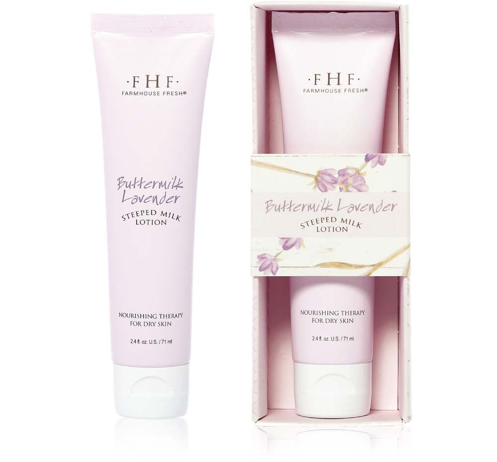 FHF Buttermilk Lavender Steeped Milk Hand Lotion® 2 oz