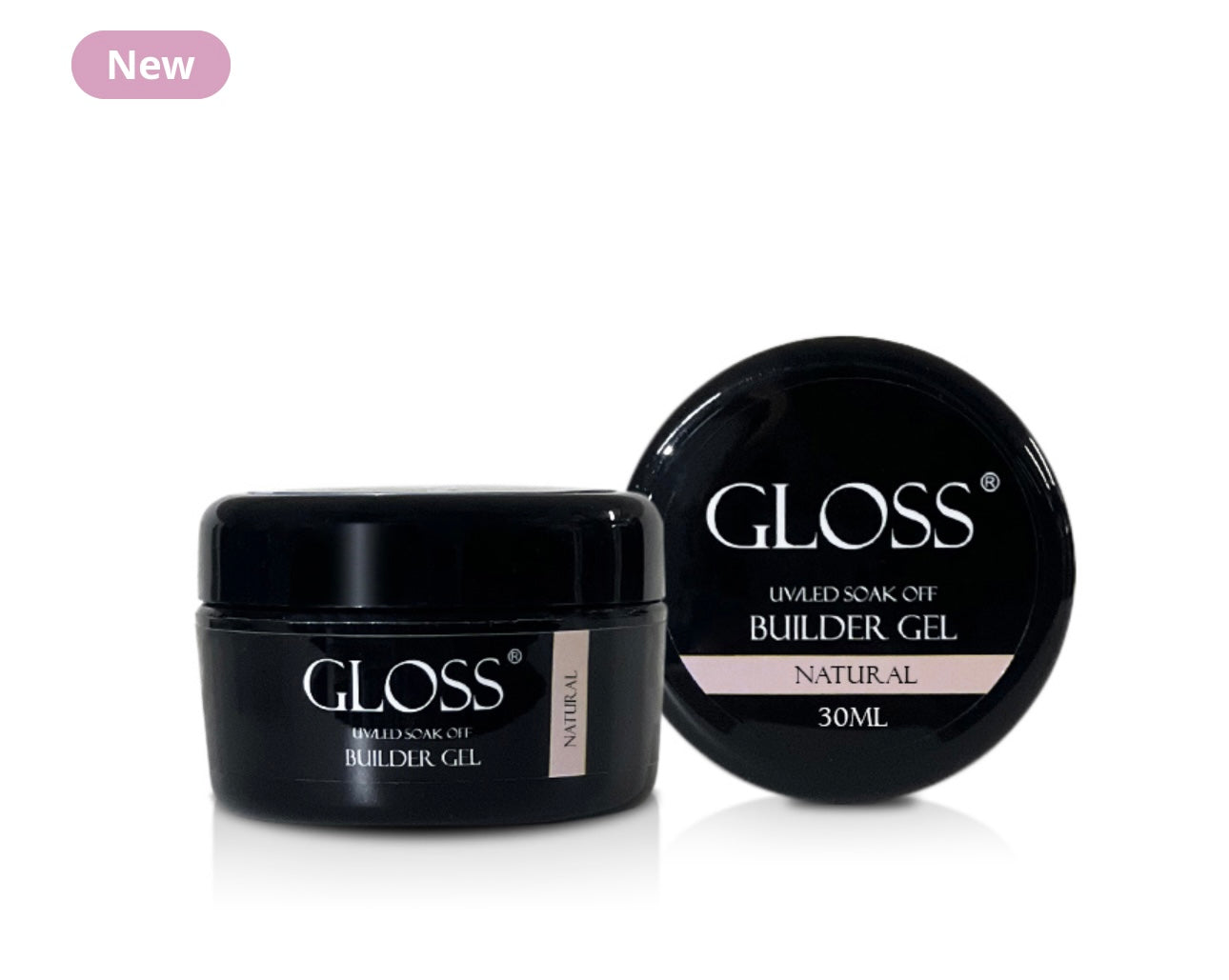 Gloss Builder Gel Natural 30ml
