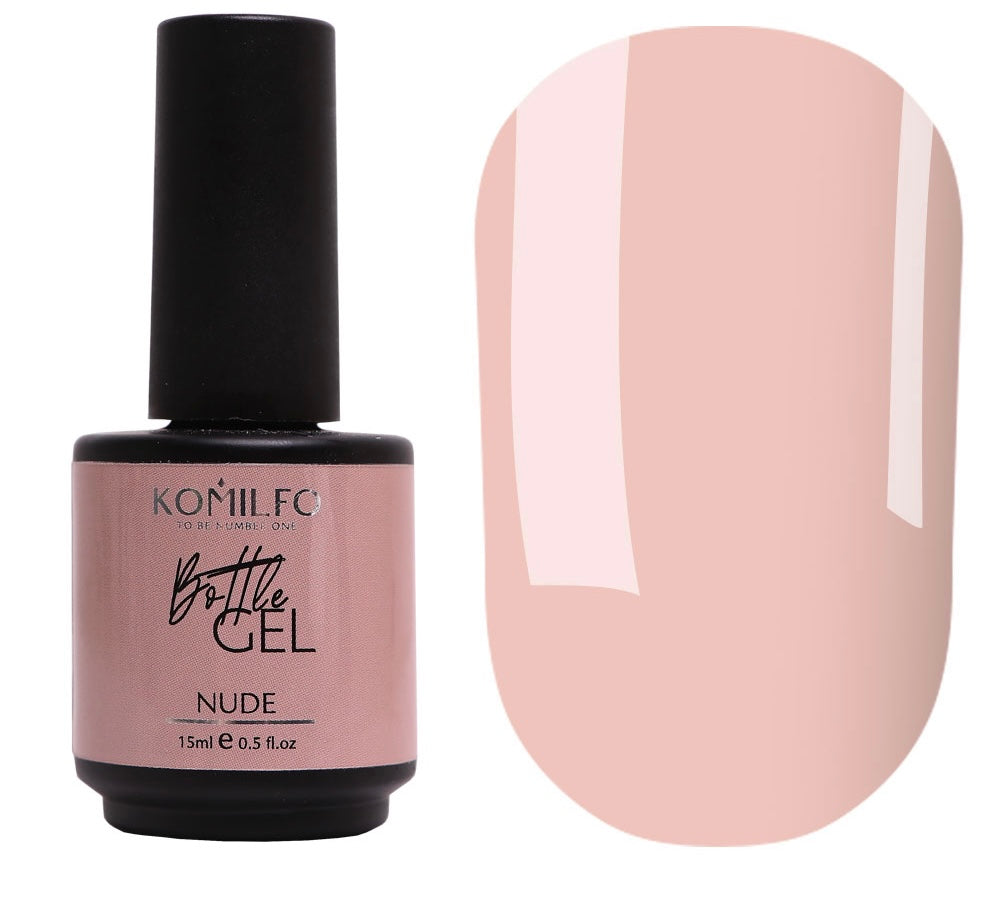 Komilfo Bottle Gel Nude With Brush 15ml