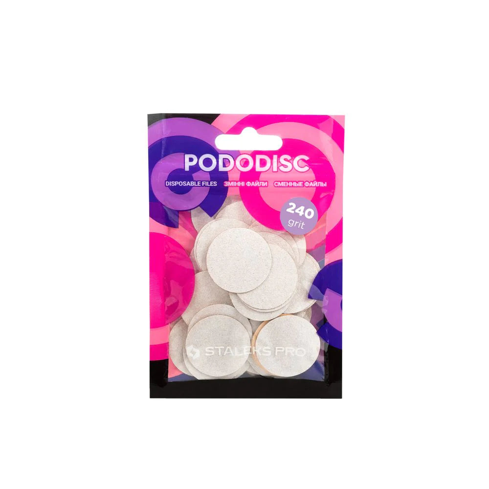Staleks Pododisc Disposable Files M 20mm For Pedicure (50 Pcs)