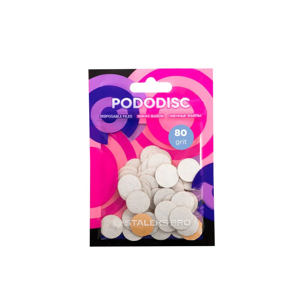 STALEKS PRO S 15MM PODODISC DISPOSABLE FOR PEDICURE (50 PCS)