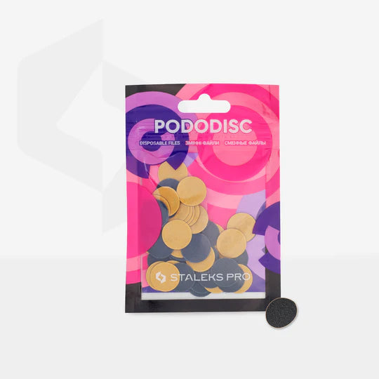 STALEKS PRO S 15MM PODODISC DISPOSABLE FOR PEDICURE (50 PCS)