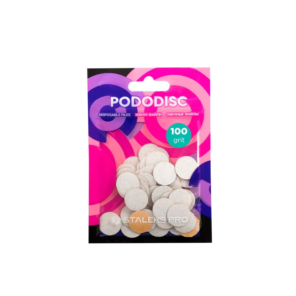 STALEKS PRO S 15MM PODODISC DISPOSABLE FOR PEDICURE (50 PCS)