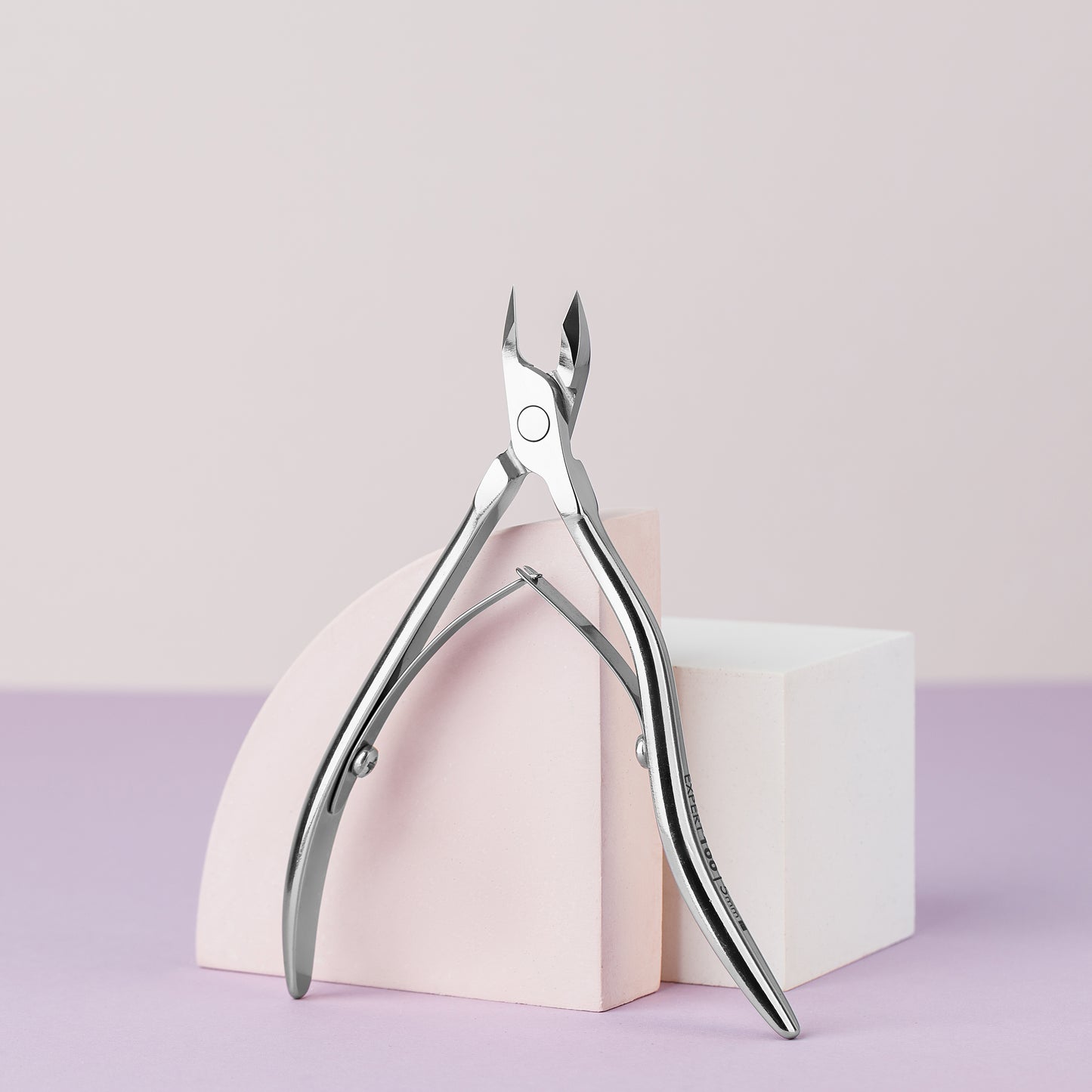 Staleks Pro Expert 100 7mm Professional Cuticle Nippers Half Jaw Ne-100-7
