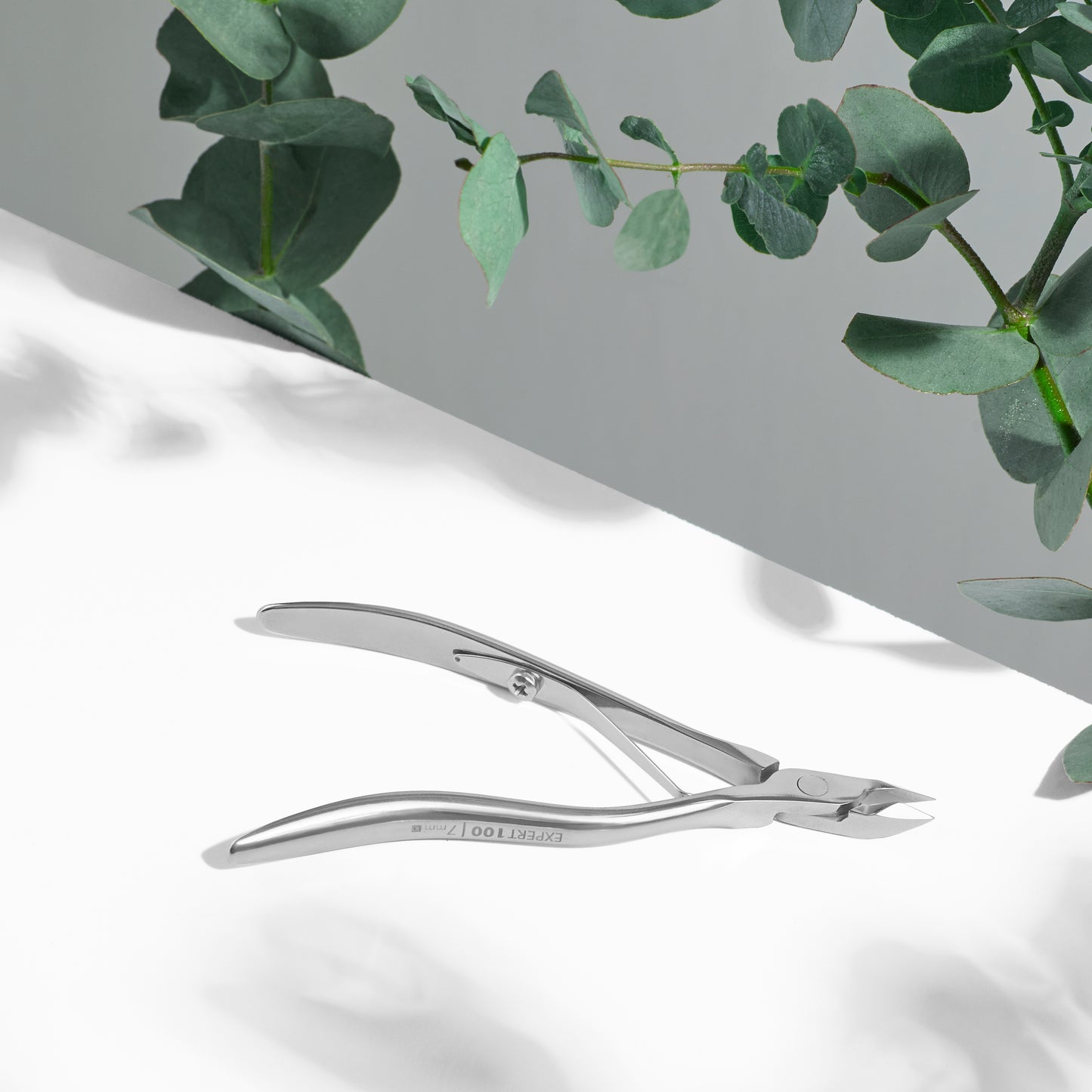 Staleks Pro Expert 100 7mm Professional Cuticle Nippers Half Jaw Ne-100-7