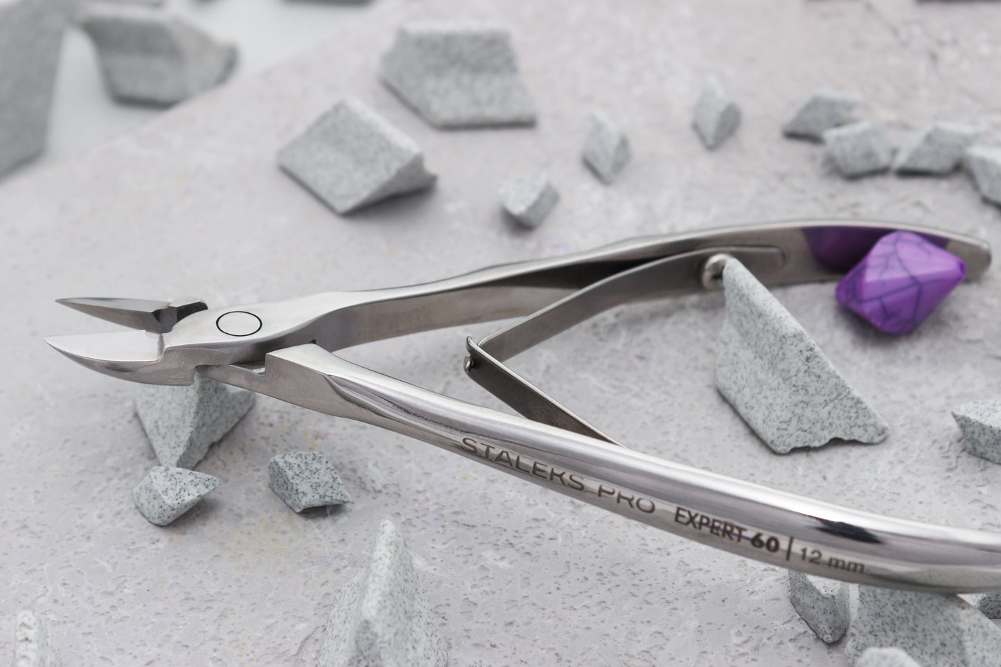 STALEKS PRO EXPERT 60 PROFESSIONAL NAIL NIPPERS 4.9 INCH 12 MM NE-60-12