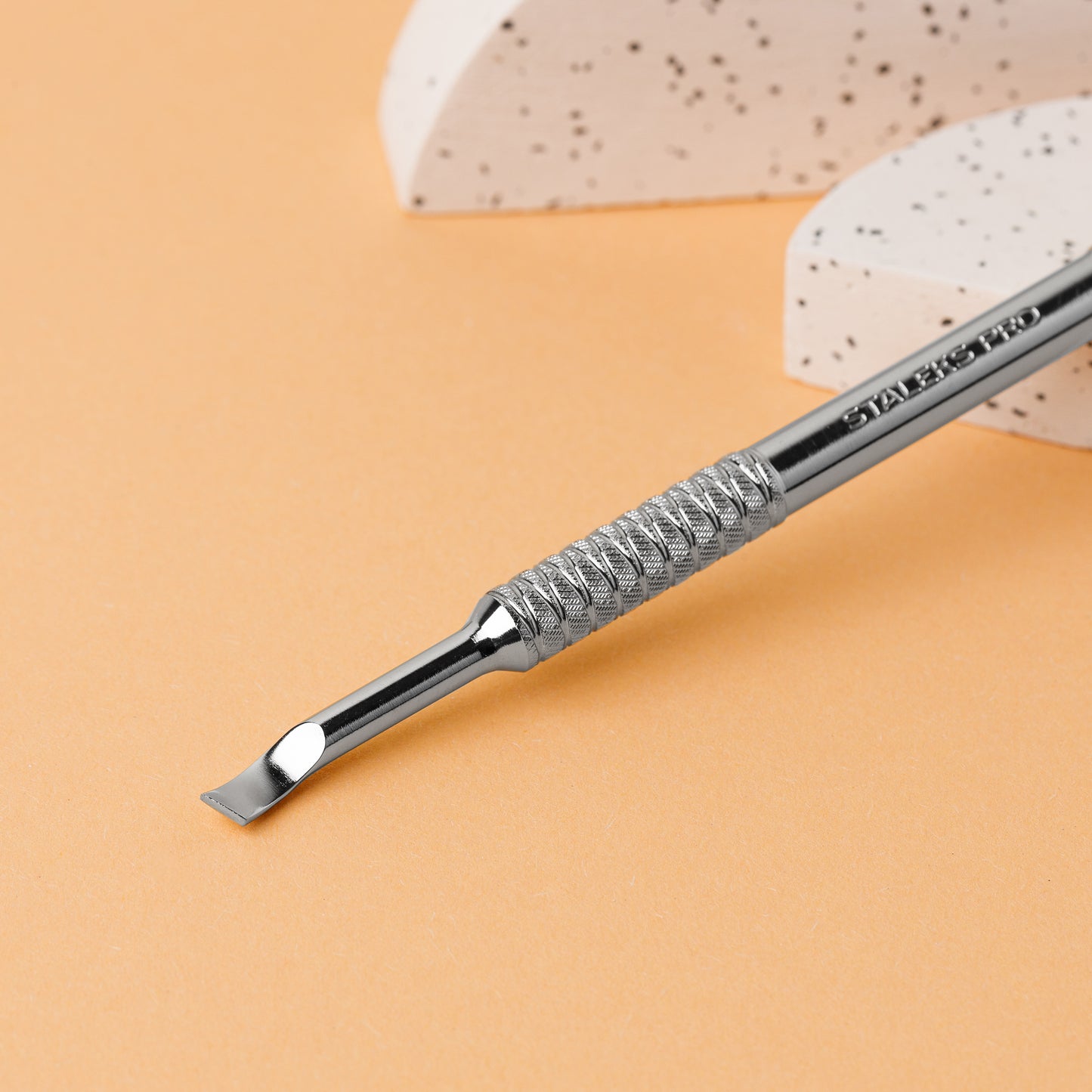 Staleks Pro Expert 30 Type 4.2 Manicure Cuticle Pusher Rounded Wide Pusher Rounded Blade Pe-30/4.2
