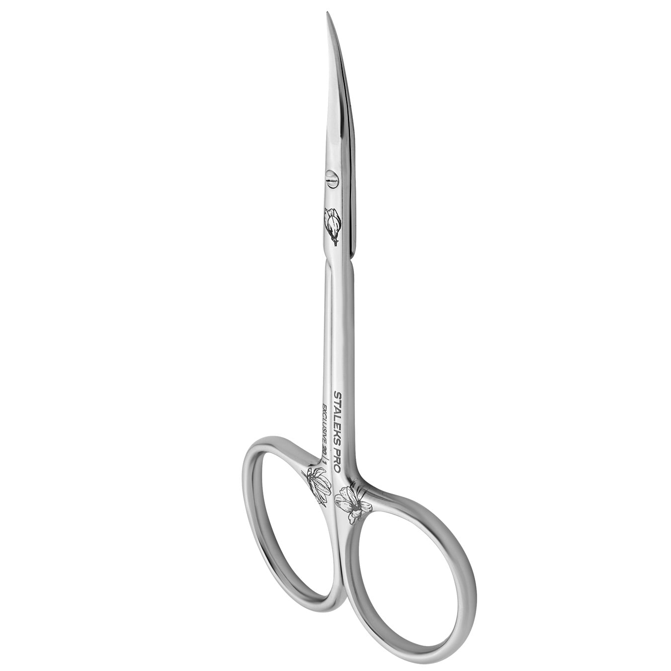 STALEKS PRO EXCLUSIVE 20 TYPE 1 PROFESSIONAL CUTICLE SCISSORS WITH NARROW TIPS SHORTENED HANDLES MAGNOLIA SX-20/1M