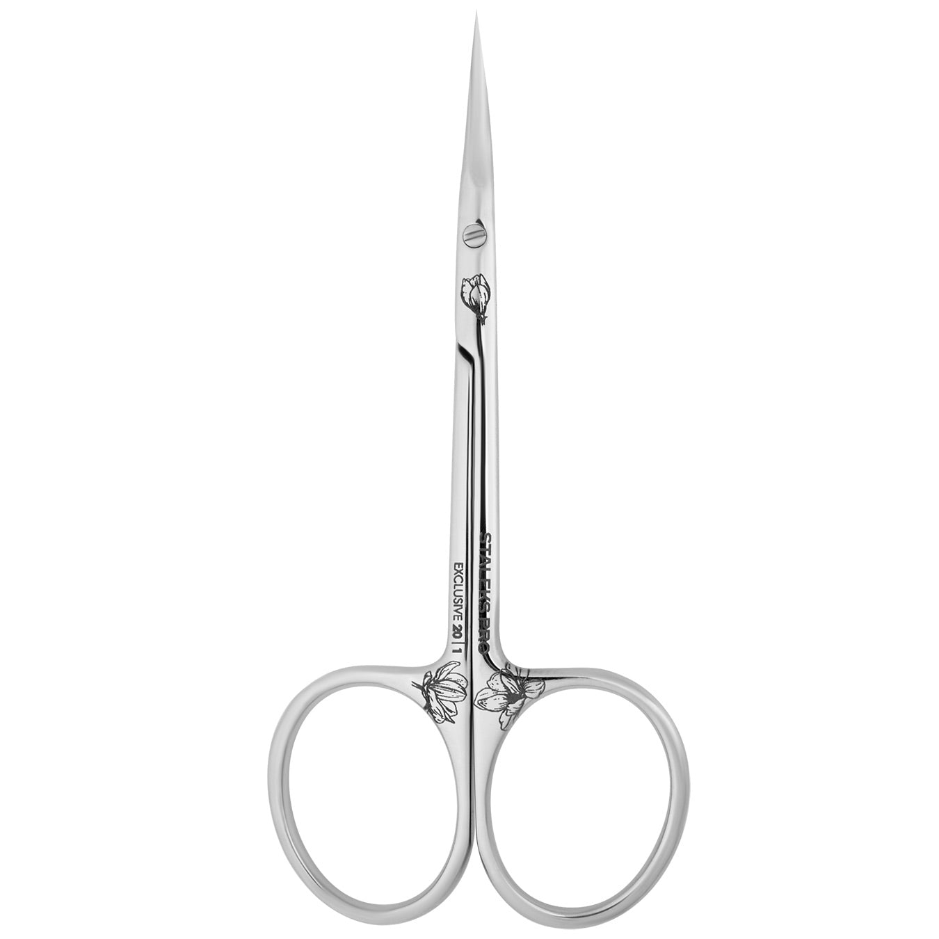 STALEKS PRO EXCLUSIVE 20 TYPE 1 PROFESSIONAL CUTICLE SCISSORS WITH NARROW TIPS SHORTENED HANDLES MAGNOLIA SX-20/1M