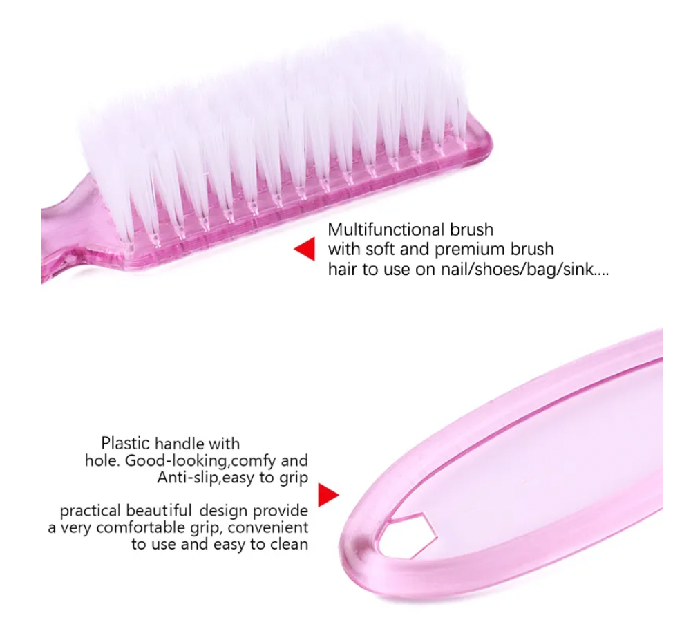 Nail Dust Brush Firm Long Handle