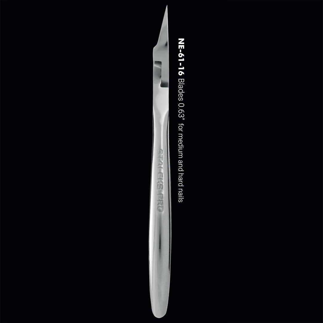 STALEKS PRO EXPERT 61 PROFESSIONAL INGROWN NAIL NIPPERS 5.12 INCH 16 MM NE-61/16