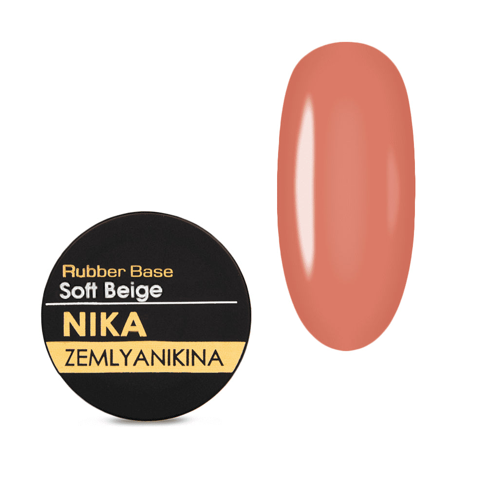 Nika Zemlyanikina Rubber Base Soft Beige 30ml