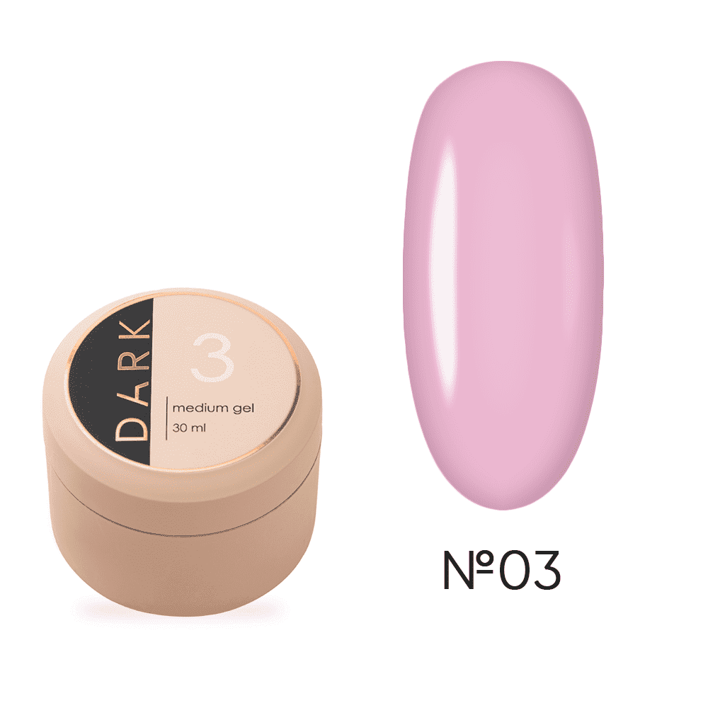 Dark Medium Gel N03 30ml