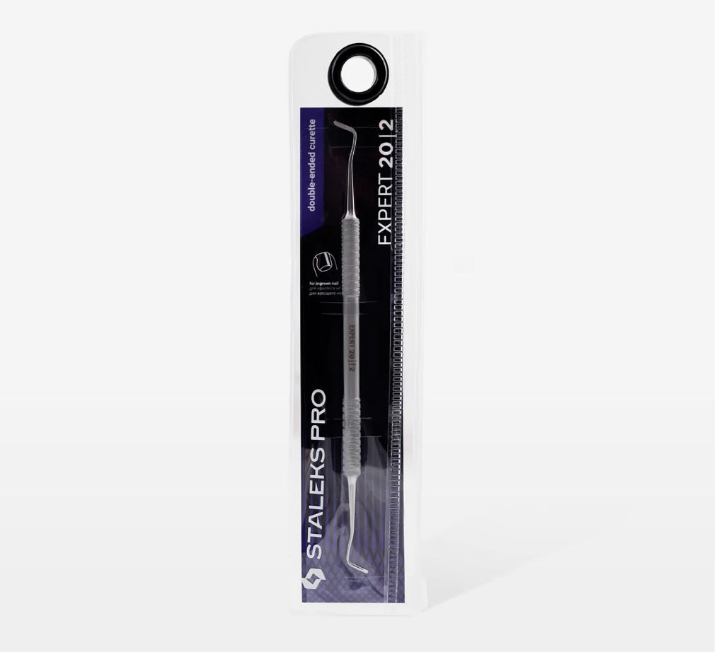 Staleks Pro Expert 20 Type 2 Pedicure Pusher Double Sided Curette Pe-20/2
