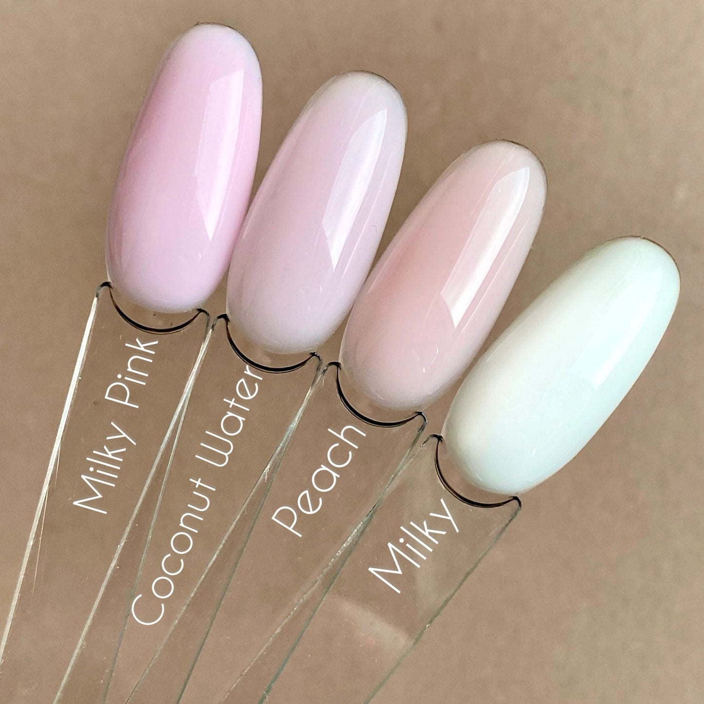 Nika Zemlyanikina Rubber Base Peach 15ml
