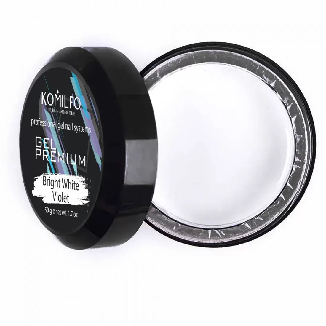 Komilfo Gel Premium Bright White Violet