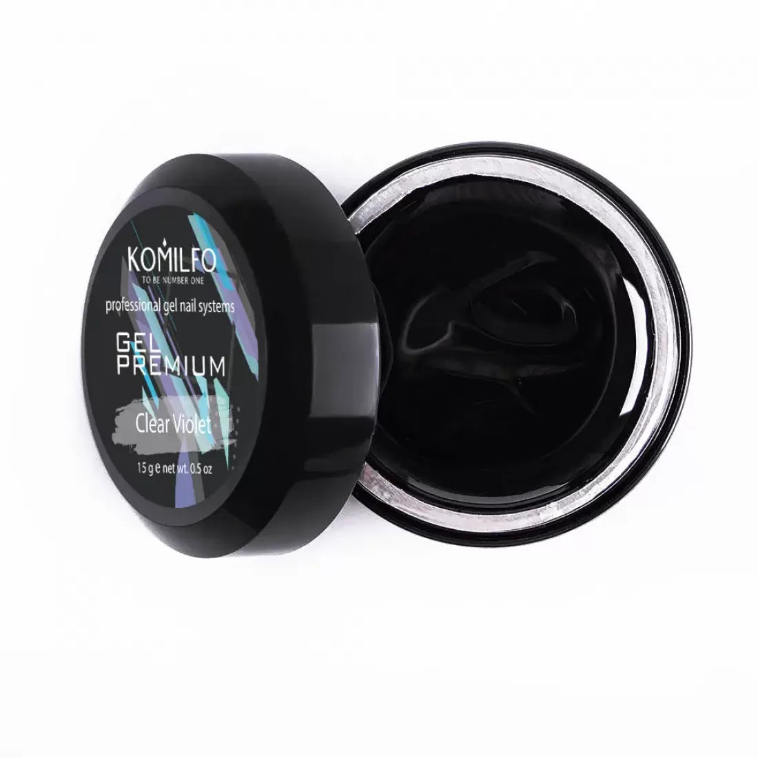 Komilfo Gel Premium Clear Violet