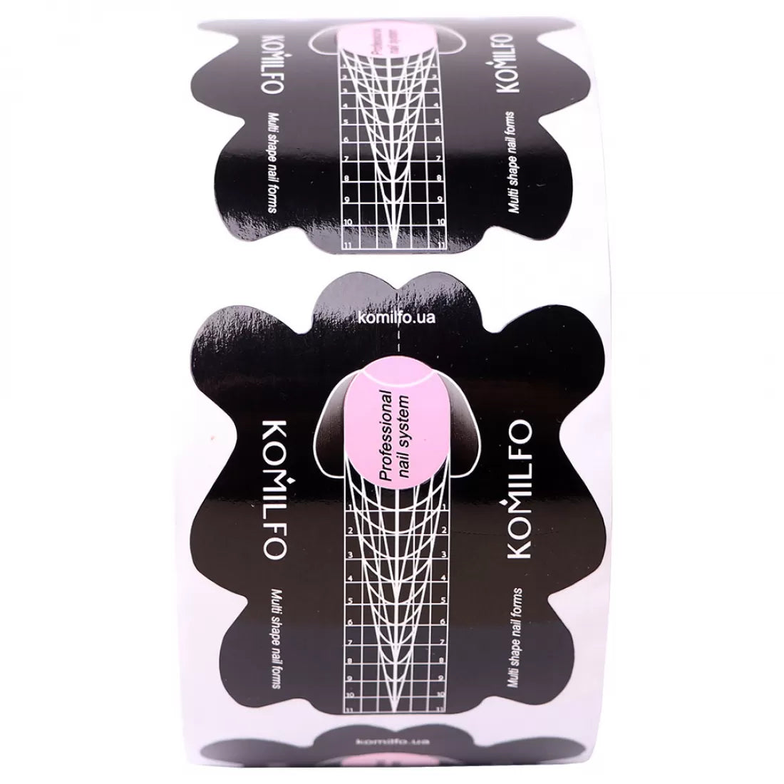 Komilfo Multi Shape Nail Forms 500 Pcs