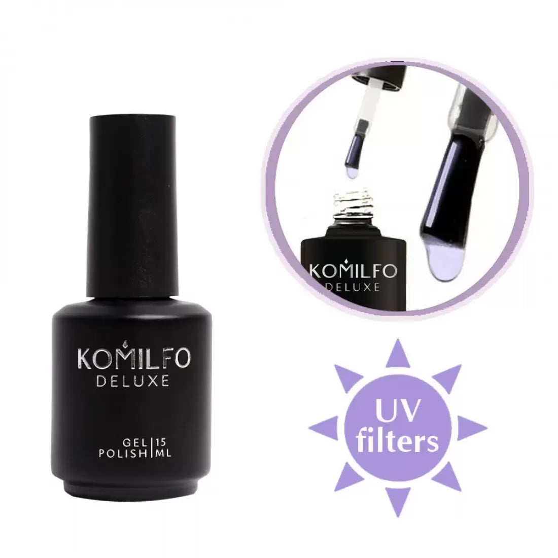 Komilfo No Wipe Top With UV Filters