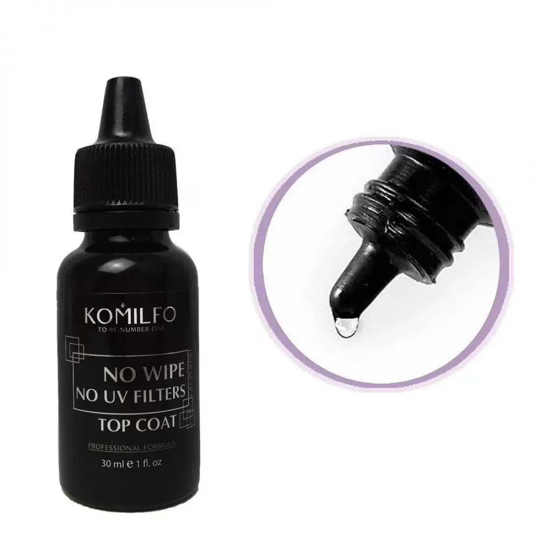 Komilfo No Wipe No UV Filter Top