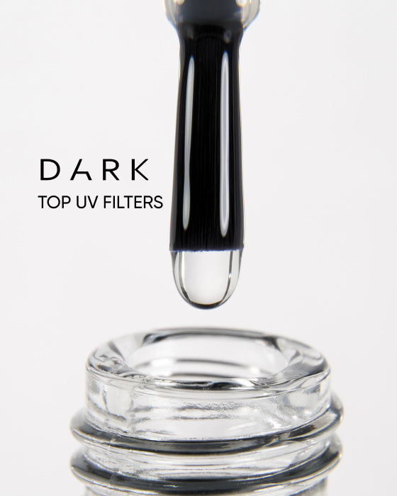 Dark No Wipe Top with UV Filters 15ml