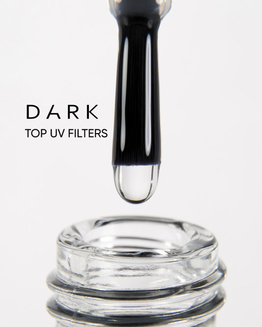 Dark No Wipe Top with UV Filters 15ml