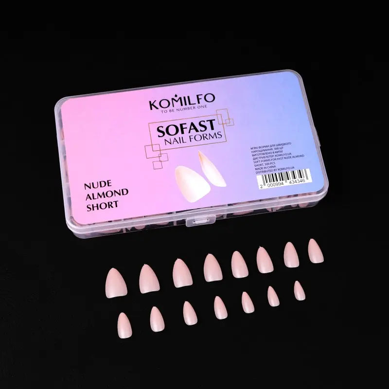 Komilfo SOFAST Nude Almond Short 300pcs