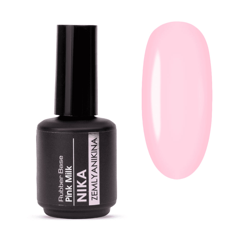 Nika Zemlyanikina Rubber Base Pink Milk 15ml