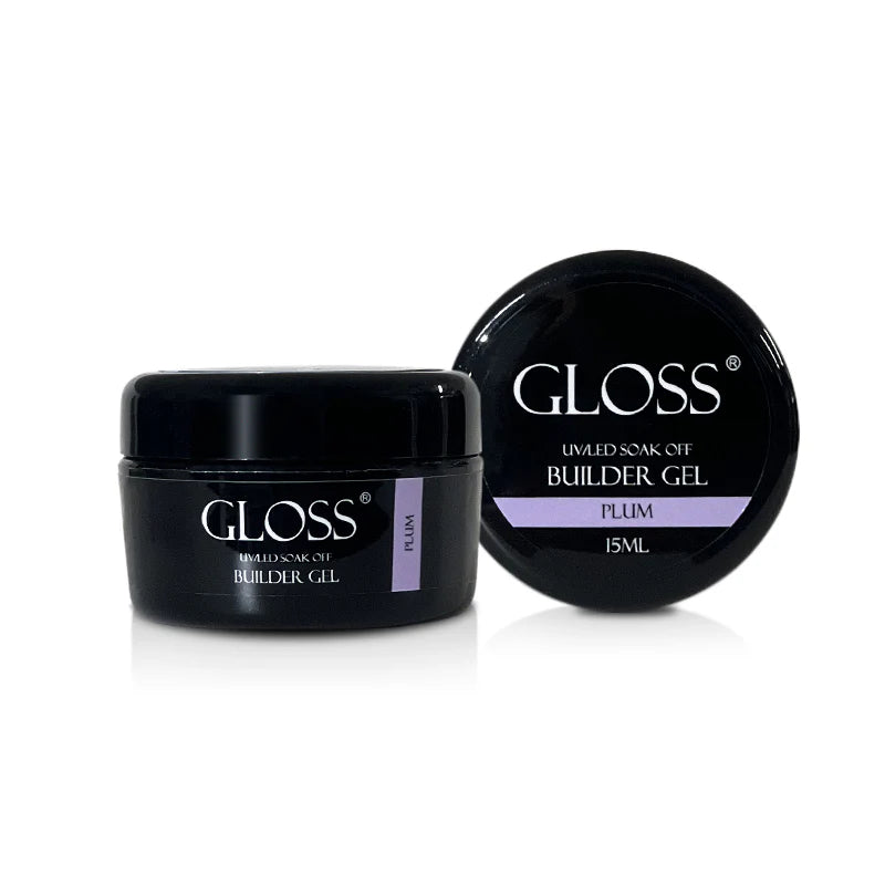 Gloss Builder Gel Plum