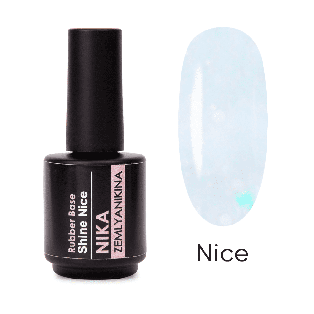Nika Zemlyanikina Rubber Base Shine Nice 15ML