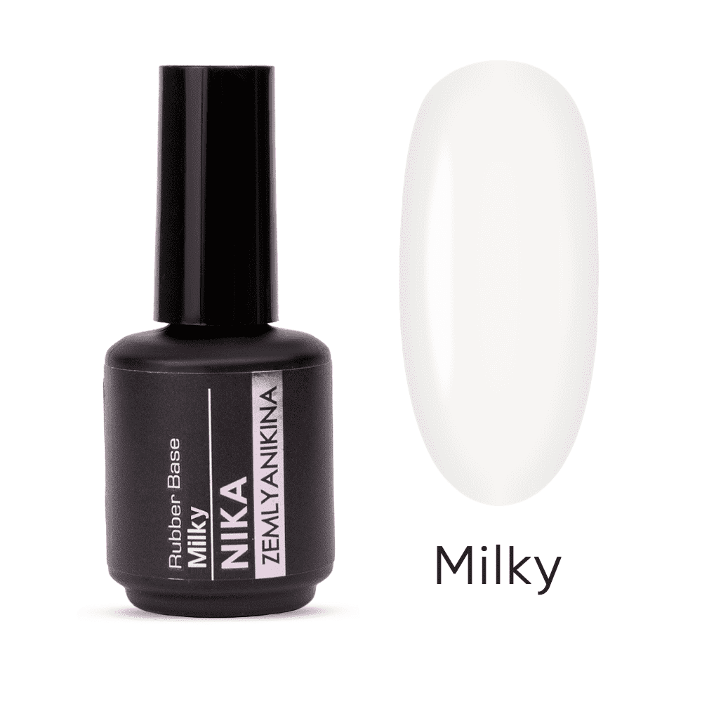 Nika Zemlyanikina Rubber Base Milky 15ml