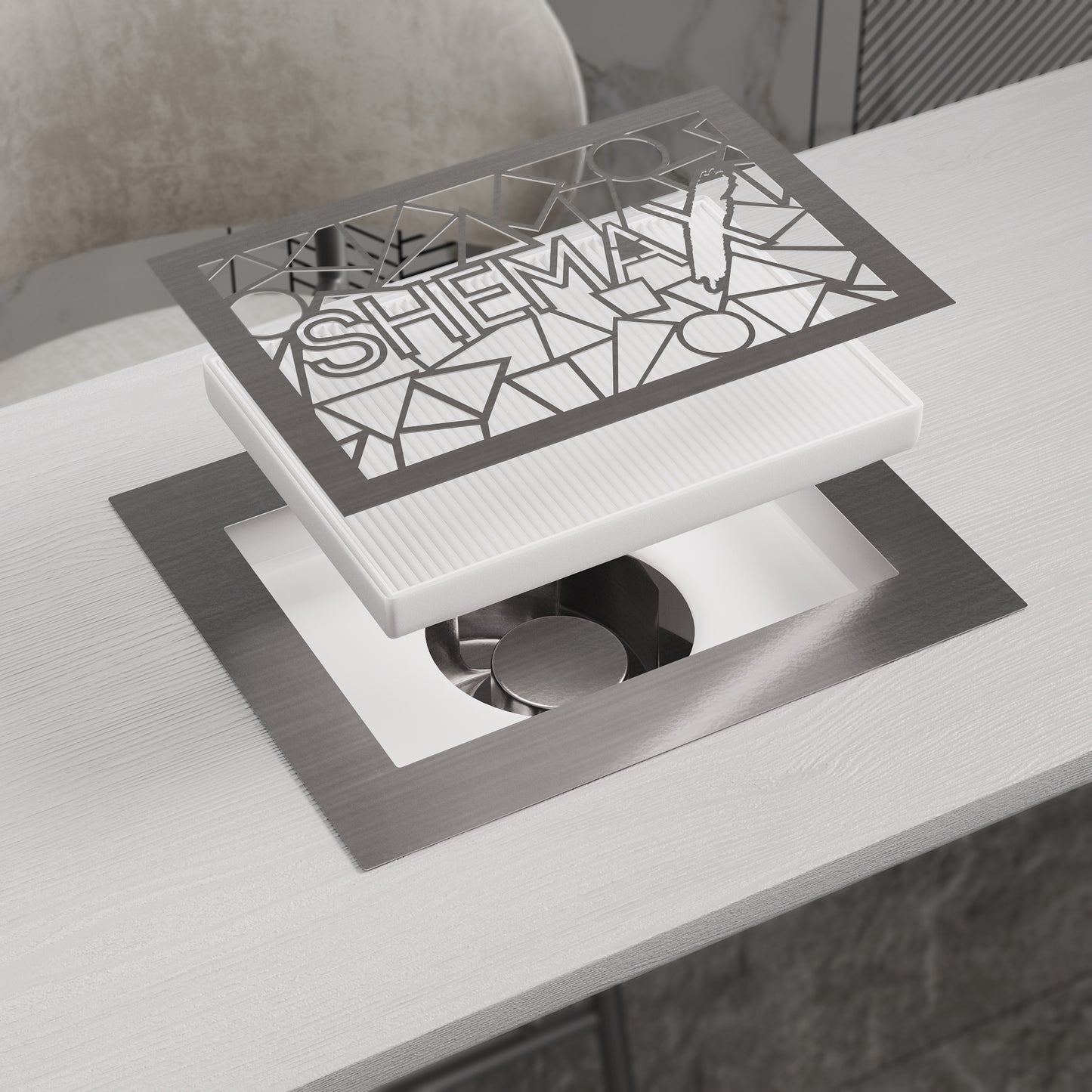 Shemax Smart V-PRO Professional Build-in Dust Collector
