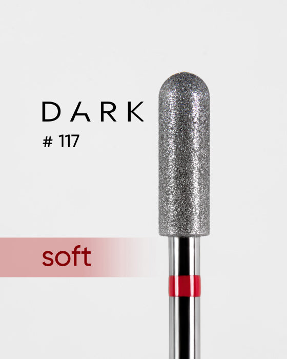 Dark Diamond Cylinder Bit #117 soft/red grit 040