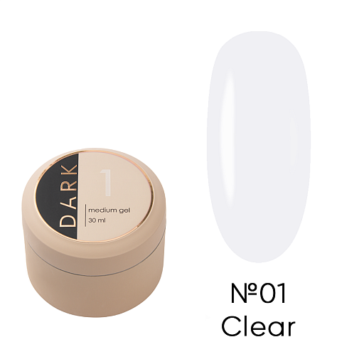 Dark Medium Gel N01 30ml