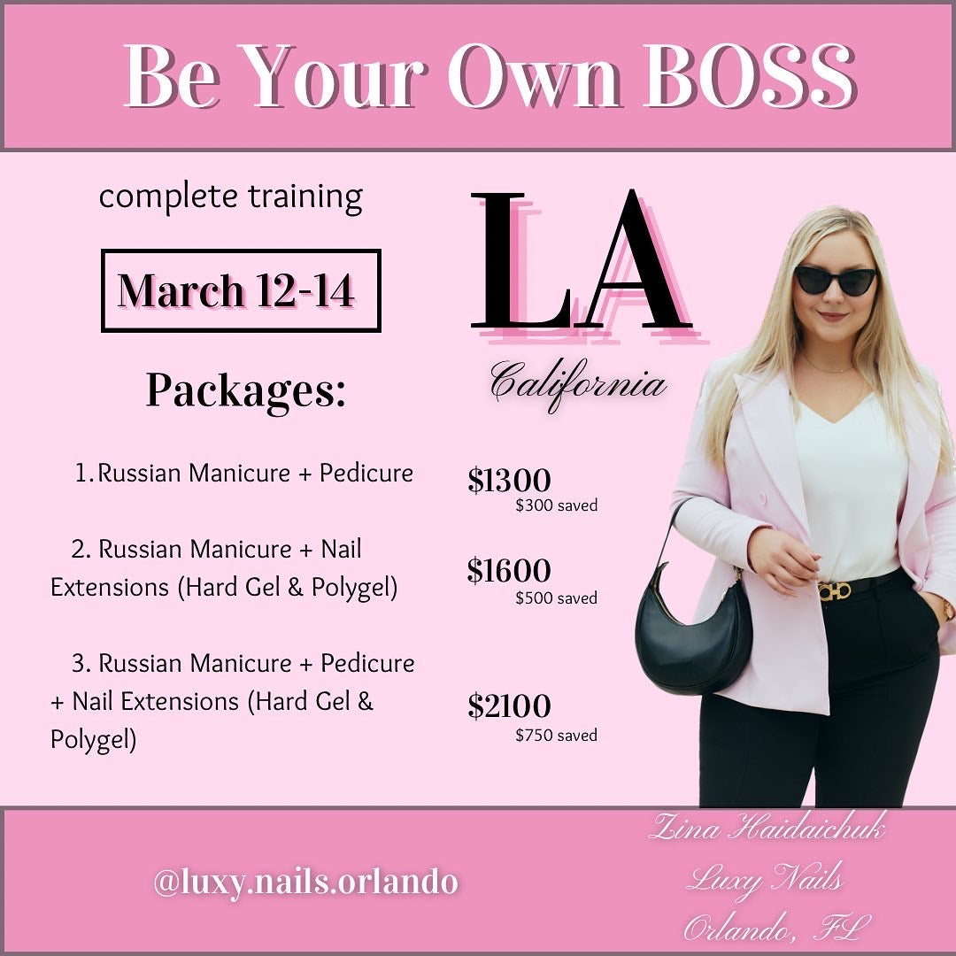 Level 3. Gel/Polygel Extensions 1 Day Class