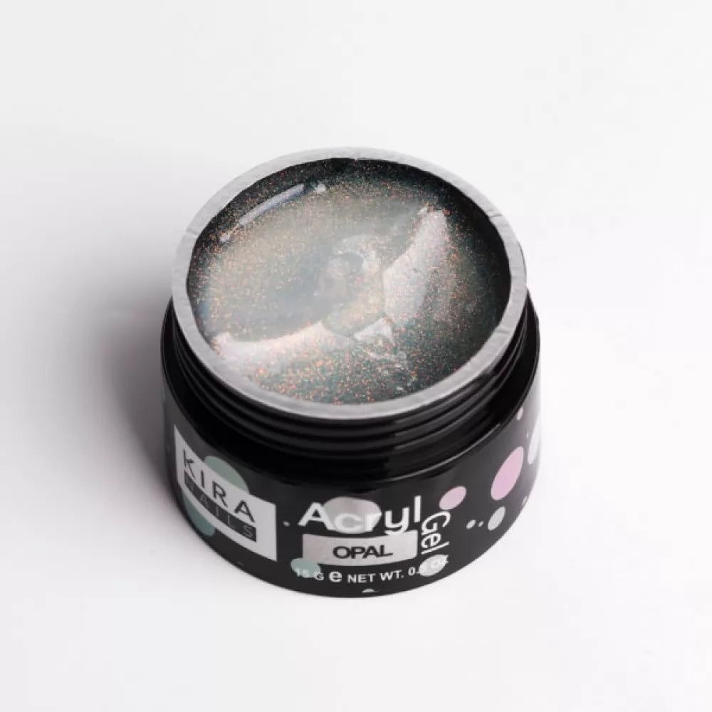 Kira Polygel Acryl Gel Opal Glitter 15ml
