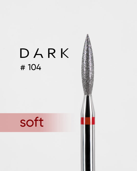 Dark Diamond Flame Bit #104 soft/red grit 021