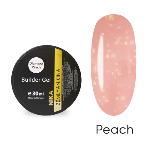 Nika Zemlyanikina Builder Gel Diamond Peach 30ml