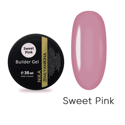 Nika Zemlyanikina Builder Gel Sweet Pink 30ml