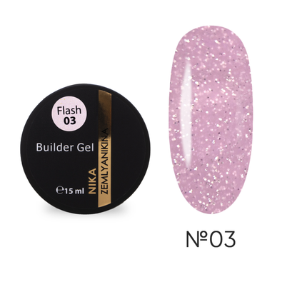 Nika Zemlyanikina Builder Gel Flash 03 15ml