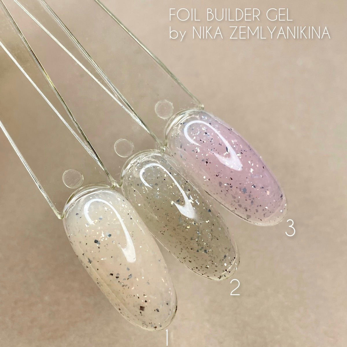 Nika Zemlyanikina Builder Gel Foil 01 30ml