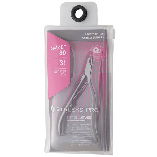 Staleks Pro Smart 80 3mm Professional Cuticle Nippers Ns-80-3