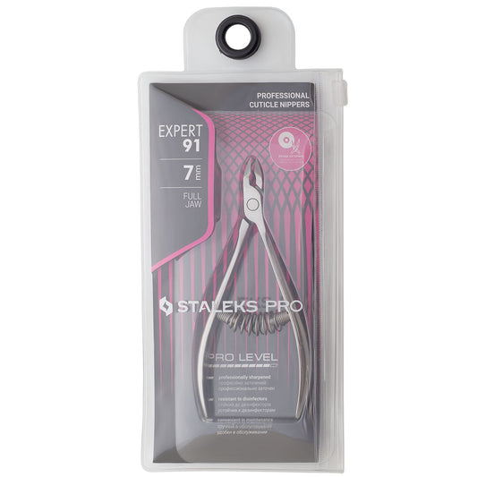 Staleks Pro Expert 91 7mm Professional Cuticle Nippers NE-91-7