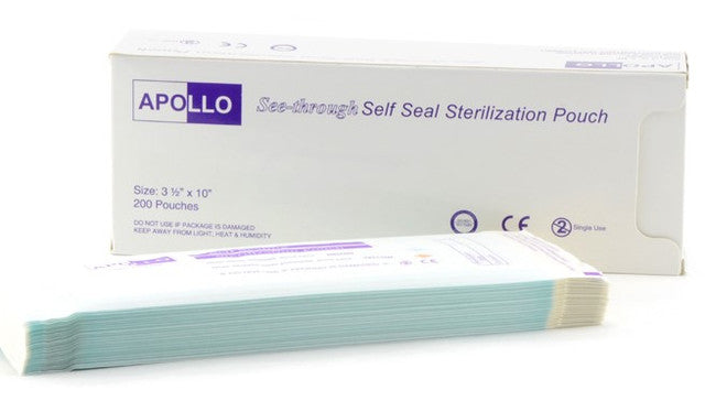 Apollo Sterilization Pouch Large Single Box