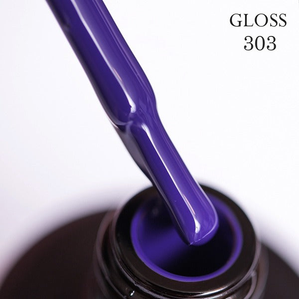 GLOSS Gel Polish Blue Shades Collection Full set of 9 pcs