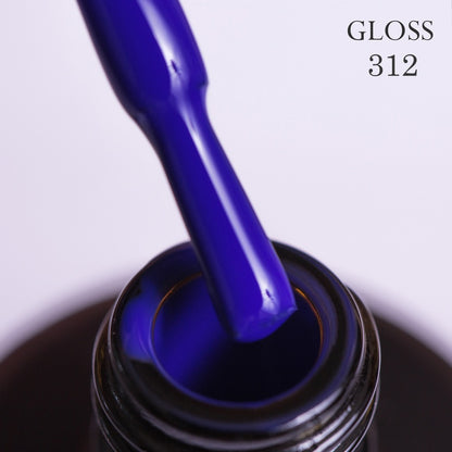 GLOSS Gel Polish Blue Collection Full  set of 9pcs