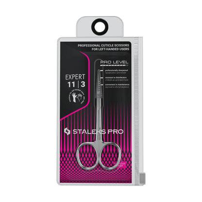 Staleks Pro Expert 11 Professionals Cuticle Scissors Type SE-11/3 “left handed users”